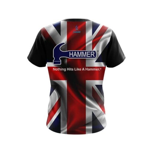 Hammer British Flag CoolWick Bowling Jersey - Image 2