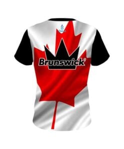 Alternative view of Brunswick Canadian Flag CoolWick Bowling Jersey