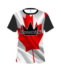 Brunswick Canadian Flag CoolWick Bowling Jersey