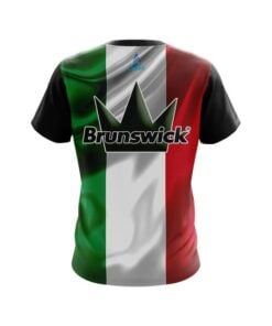 Alternative view of Brunswick Italian Flag CoolWick Bowling Jersey