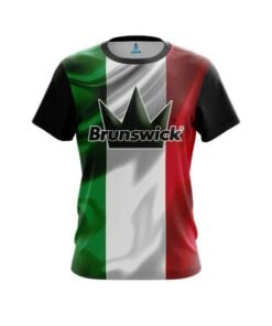 Brunswick Italian Flag CoolWick Bowling Jersey