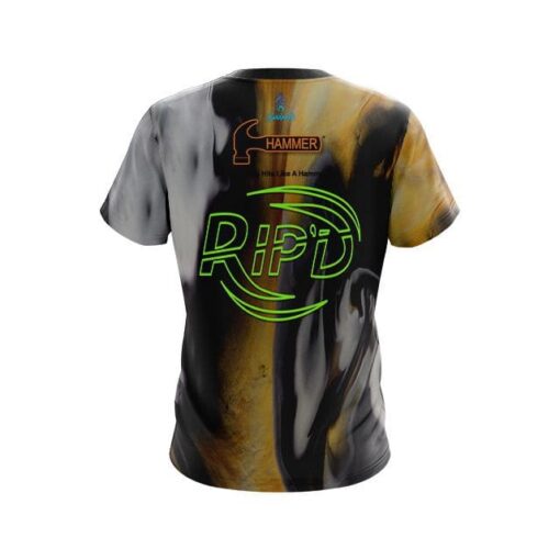 Hammer Rip'D Hybrid CoolWick Bowling Jersey - Image 2
