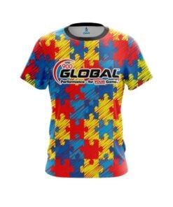 900 Global Autism Awareness CoolWick Bowling Jersey