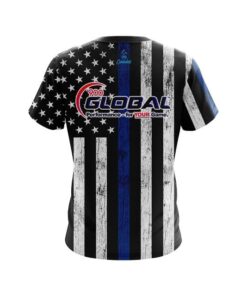 Alternative view of 900 Global Blue Line CoolWick Bowling Jersey