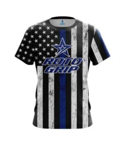 Roto Grip Blue Line CoolWick Bowling Jersey