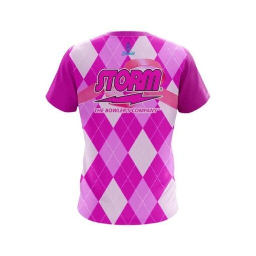 Storm Breast Cancer Awareness CoolWick Bowling Jersey - Image 2