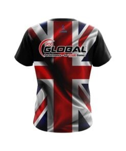 Alternative view of 900 Global British Flag CoolWick Bowling Jersey