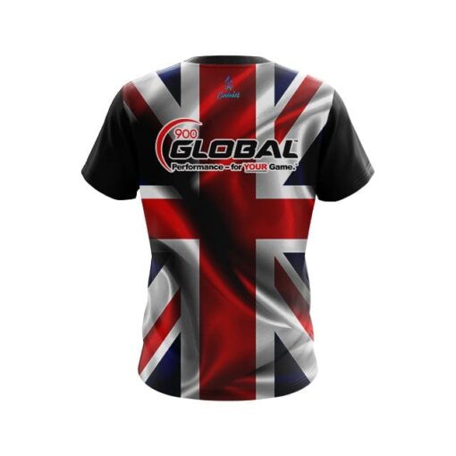 900 Global British Flag CoolWick Bowling Jersey - Image 2