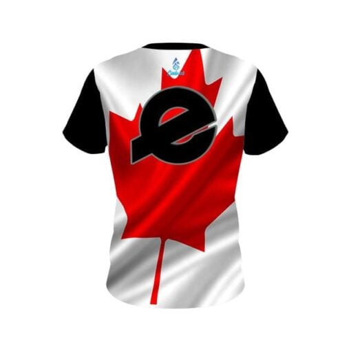 Ebonite Canadian Flag CoolWick Bowling Jersey - Image 2