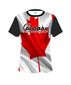 900 Global Canadian Flag CoolWick Bowling Jersey