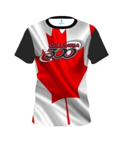 Columbia 300 Canadian Flag CoolWick Bowling Jersey