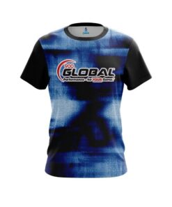900 Global Canvas Blue CoolWick Bowling Jersey