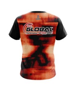 Alternative view of 900 Global Canvas Orange CoolWick Bowling Jersey