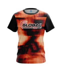 900 Global Canvas Orange CoolWick Bowling Jersey