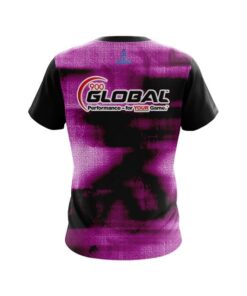 Alternative view of 900 Global Canvas Pink CoolWick Bowling Jersey