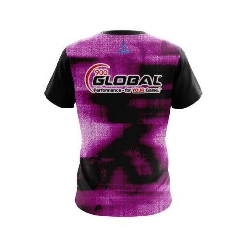 900 Global Canvas Pink CoolWick Bowling Jersey - Image 2