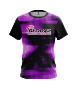 900 Global Canvas Purple CoolWick Bowling Jersey