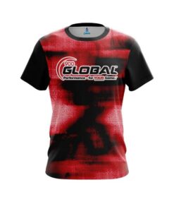 900 Global Canvas Red CoolWick Bowling Jersey