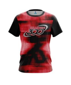Columbia 300 Canvas Red CoolWick Bowling Jersey