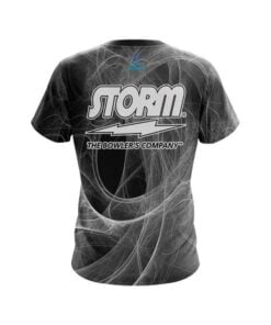Alternative view of Storm Energy Swirls Black CoolWick Bowling Jersey
