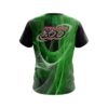 Columbia 300 Energy Swirls Green CoolWick Bowling Jersey - Image 2