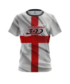 Columbia 300 English Flag CoolWick Bowling Jersey