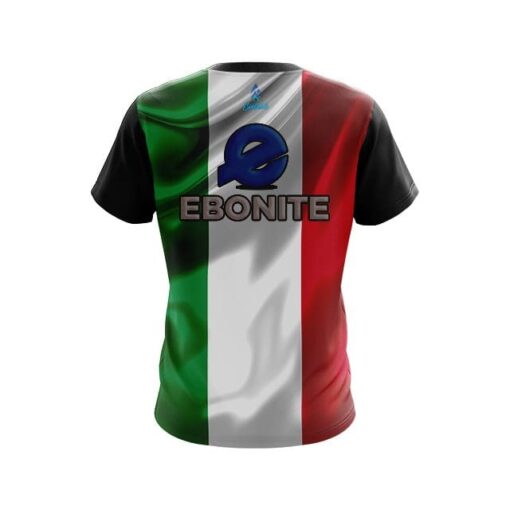 Ebonite Italian Flag CoolWick Bowling Jersey - Image 2
