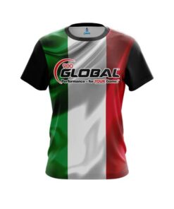 900 Global Italian Flag CoolWick Bowling Jersey