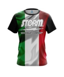 Storm Italian Flag CoolWick Bowling Jersey