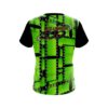 Columbia 300 Movie Reel Green CoolWick Bowling Jersey - Image 2