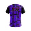 Columbia 300 Movie Reel Purple CoolWick Bowling Jersey - Image 2