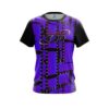 Columbia 300 Movie Reel Purple CoolWick Bowling Jersey