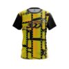 Columbia 300 Movie Reels Yellow CoolWick Bowling Jersey