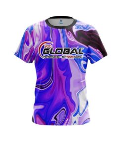900 Global Paint Swirls CoolWick Bowling Jersey