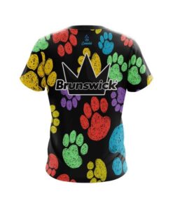 Alternative view of Brunswick Puppy Paws CoolWick Bowling Jersey