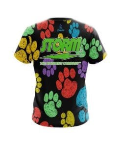 Alternative view of Storm Puppy Paws CoolWick Bowling Jersey