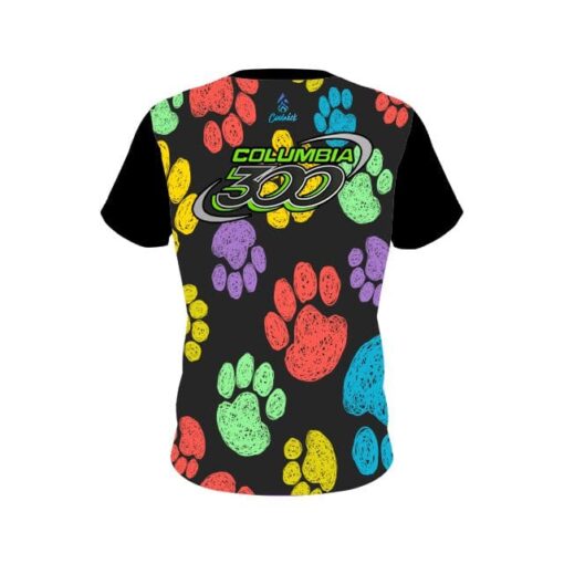 Columbia 300 Puppy Paws CoolWick Bowling Jersey - Image 2