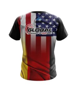 Alternative view of 900 Global USA Germany CoolWick Bowling Jersey