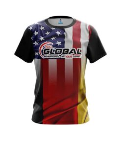 900 Global USA Germany CoolWick Bowling Jersey