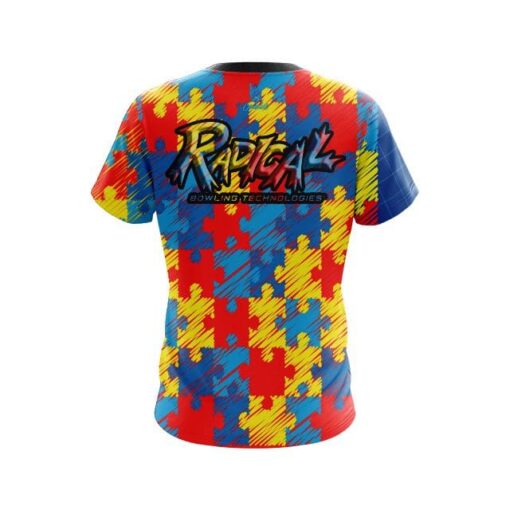 Radical Autism Awareness CoolWick Bowling Jersey - Image 2