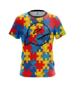 Ebonite Autism Awareness CoolWick Bowling Jersey