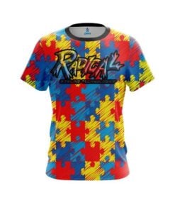 Radical Autism Awareness CoolWick Bowling Jersey