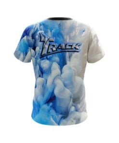 Alternative view of Track Blue Clouds CoolWick Bowling Jersey