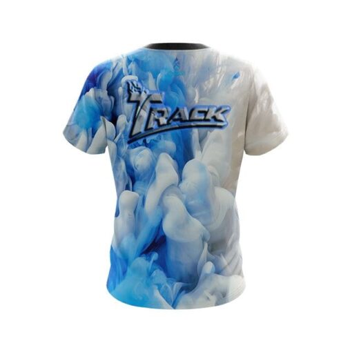 Track Blue Clouds CoolWick Bowling Jersey - Image 2