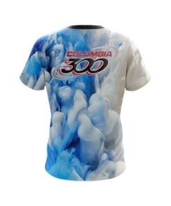Alternative view of Columbia 300 Blue Clouds CoolWick Bowling Jersey