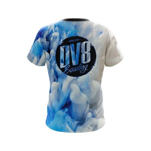DV8 Blue Clouds CoolWick Bowling Jersey - Image 2