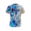 Hammer Blue Clouds CoolWick Bowling Jersey - Image 2