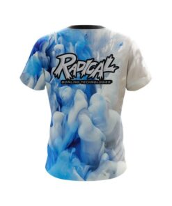 Alternative view of Radical Blue Clouds CoolWick Bowling Jersey