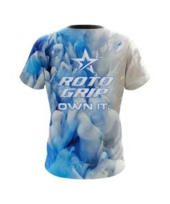 Alternative view of Roto Grip Blue Clouds CoolWick Bowling Jersey