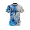 Track Blue Clouds CoolWick Bowling Jersey